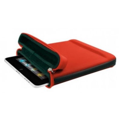 FUNDA PARA IPAD NGS RED I-HOOD INTERIOR ACOLCHADO